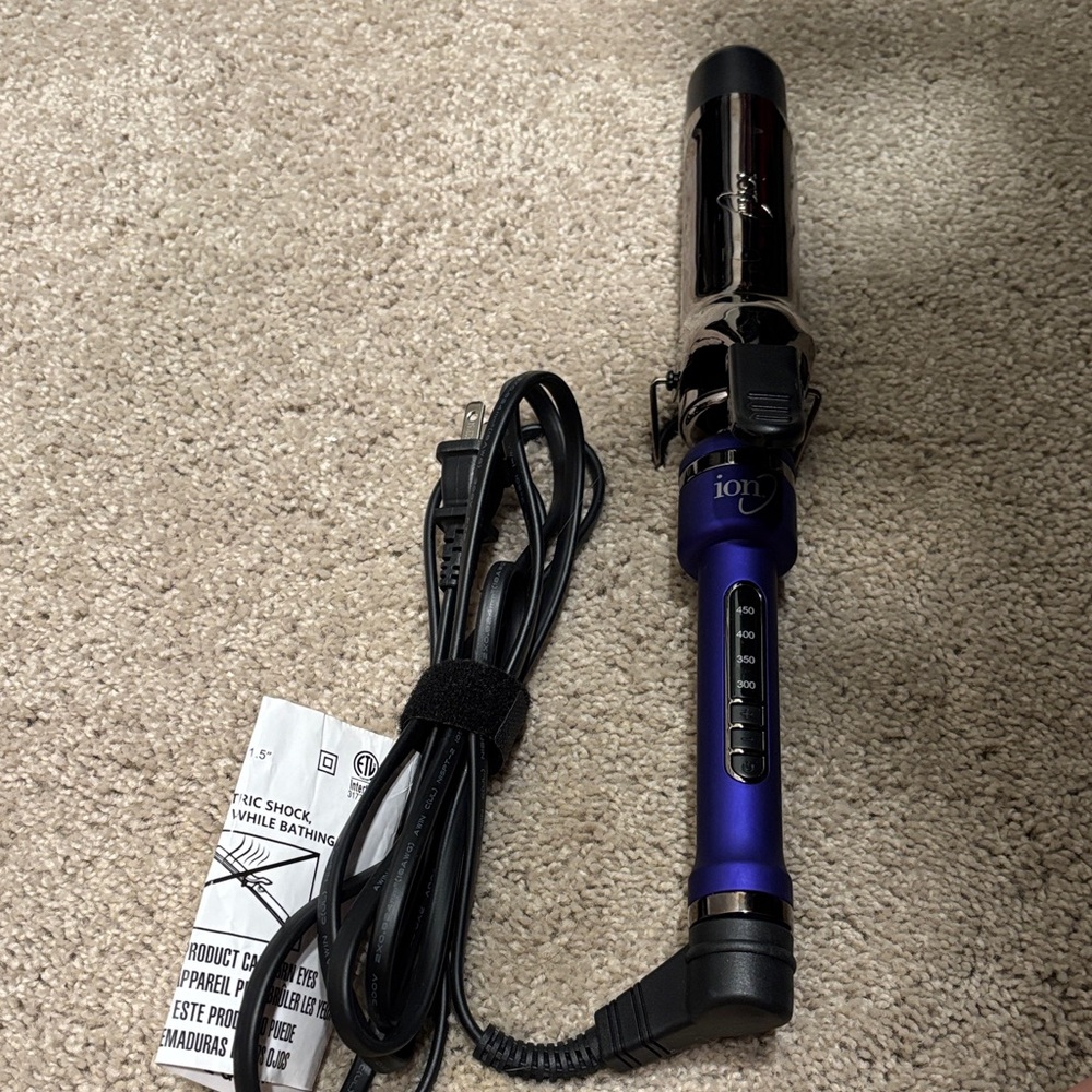 Ion: Purple Curling Iron